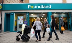 A Poundland store