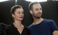 Benjamin Millepied, Stephane Lissner and Aurelie Dupont Give A Press Conference at Opera De Paris<br>PARIS, FRANCE - FEBRUARY 04:  Newly appointed Dance Director of the Paris Opera Aurelie Dupont poses with outgoing director of the Paris Opera Ballet Benjamin Millepied (R) before a press conference at the Opera Garnier on February 4, 2016 in Paris, France. Choreographer Benjamin Millepied said he was quitting the Paris Opera Ballet after little more than a year in the role 'for personal reasons'. Former French ballet dancer Aurelie Dupont will replace him.  (Photo by Chesnot/Getty Images)