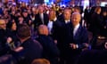 Crowds of well-wishers greeting Joe Biden in Dundalk, Ireland, on 12 April