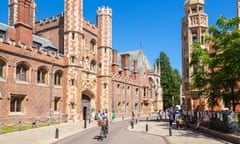 St John's College entrance, Cambridge