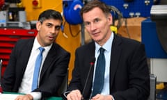 Rishi Sunak and Jeremy Hunt