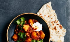 Thomasina Miers' potato and chickpea curry.