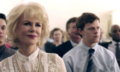 2018, BOY ERASED<br>NICOLE KIDMAN &amp; LUCAS HEDGES Character(s): Nancy, Jared Film ‘BOY ERASED’ (2018) Directed By JOEL EDGERTON 28 September 2018 SAX93870 Allstar/FOCUS FEATURES **WARNING** This Photograph is for editorial use only and is the copyright of FOCUS FEATURES and/or the Photographer assigned by the Film or Production Company &amp; can only be reproduced by publications in conjunction with the promotion of the above Film. A Mandatory Credit To FOCUS FEATURES is required. The Photographer should also be credited when known. No commercial use can be granted without written authority from the Film Company.