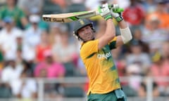 AB de Villiers hit the fastest-ever T20 50 by a South African batsman.