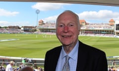 Colin Slater at Trent Bridge, the Nottinghamshire cricket ground, in 2015.