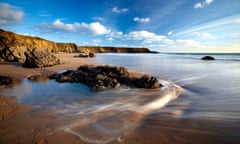 Marloes Sands in Pembrokeshire, Wales