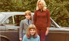 Charles Spencer, being farewelled for boarding school by his sister Diana and nanny Mary Clarke in 1972