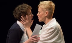 Katie West as Ophelia and Maxine Peake as Hamlet