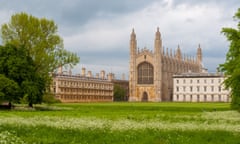 Cambridge Kings College Chapel Exterior