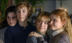 Emma Watson, Saoirse Ronan, Florence Pugh and Eliza Scanlen at the March sisters in Greta Gerwig’s Little Women.