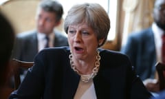 Theresa May hosts a meeting with leaders and representatives of Caribbean countries at 10 Downing Street