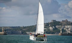 SailLink Entering Dover 1st day