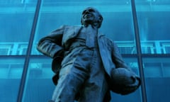 Sir Matt Busby’s statue at Old Trafford