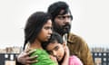 Family of strangers: Kalieaswari Srinivasan, Claudine Vinasithamby and Jesuthasan Antonythasan in French director Jacques Audiard’s gripping Palme D’Or winner, Dheepan. 