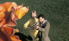 Emma Relph and John Duttine in The Day of the Triffids.