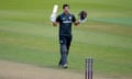 Surrey v Gloucestershire, Royal London One Day Cup Quarter-final, The Kia Oval, Kennington, London - 15 Aug 2021<br>Mandatory Credit: Photo by Dave Vokes/REX/Shutterstock (12288682cn) Tim David of Surrey raises his bat and helmet on reaching his century during the Royal London One Day Cup Quarter Final between Surrey and Gloucestershire at The Kia Oval, Kennington Surrey v Gloucestershire, Royal London One Day Cup Quarter-final, The Kia Oval, Kennington, London - 15 Aug 2021