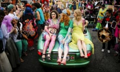 The Mermaid Parade, Coney Island.