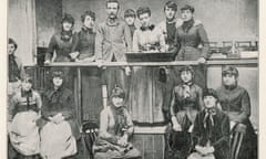 The matchgirls' strike committee, pictured in 1888