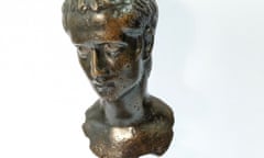 Head of Caligula, The Schroder Collection Bronze bust of Roman emperor Caligula found after 200 years