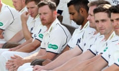 Ian Bell, centre, fulfils a lifelong dream by captaining Warwickshire this season