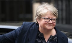 Health Secretary Thérèse Coffey arriving at Downing Street, 7 September.