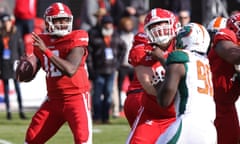 DC Defenders quarterback Cardale Jones