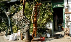 Artworks at Hong Kong’s Cattle Depot Artist Village.