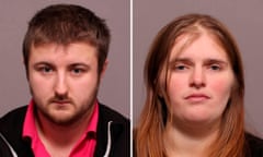 Michael Davis and Kayleigh Driver mugshots composite