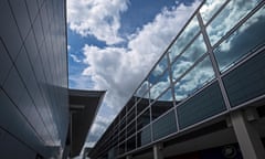 Milton Keynes: 'centre:mk' shopping centre. (on right).