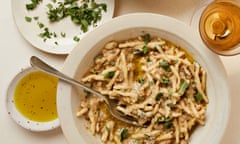 Meera Sodha's walnut pasta with oregano.