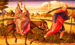 The Flight into Egypt by Vittore Carpaccio.