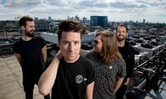 ‘The fantasy element makes our music sound bigger than its origins’: Dan Smith, second from left, with bandmates Kyle Simmons,  Chris Wood and Will Farquason.