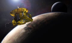 An artist's impression of the New Horizons space probe.