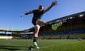 Gareth Anscombe during the captain’s run on Friday.