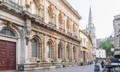 The plans for Bristol Old City include pedestrianising historic streets such as Corn Street, pictured