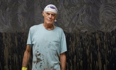 Richard Long Portrait:,EVERYTHING AT ONCE Installation.,Presented by Lisson Gallery and The Vinyl Factory at the Store Studios, 180 The Strand.,London, 5 October – 10 December 2017, and Richard Long: Drinking the rivers of Dartmoor London, 16 November 2022 – 21 January 2023