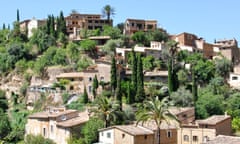 Hilltop village of Deià, Mallorca