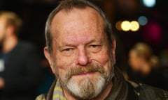Actor and director Terry Gilliam at a premiere in London's Leicester Square.