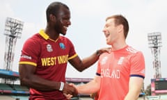 Darren Sammy and Eoin Morgan