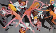 Blood in the streets … American People Series #20: Die, 1967, by Faith Ringgold.