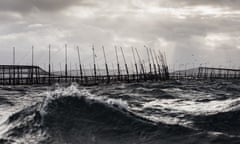 Salmon pens in Storm Bay in Tasmania