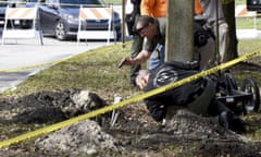 FBI and Pembroke Pines police investigate the tunnel.