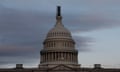 US Capitol in Washington DC as shutdown becomes more likely.