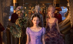‘The Nutcracker and the Four Realms’ Film - 2018<br>Editorial use only. No book cover usage. Mandatory Credit: Photo by Laurie Sparham/Walt Disney/Kobal/REX/Shutterstock (9954275v) Eugenio Derbez as Hawthorne, Mackenzie Foy as Clara, Richard E. Grant as Shiver, Keira Knightley as Sugar Plum ‘The Nutcracker and the Four Realms’ Film - 2018 A young girl is transported into a magical world of gingerbread soldiers and an army of mice.