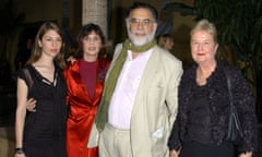 Sofia Coppola, Talia Shire, Francis Ford Coppola and Eleanor Coppola.