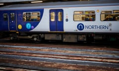 A Northern train at Stockport station.