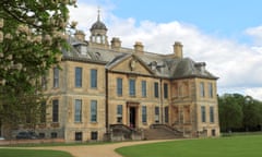 Belton House and gardens; Belton village; Lincolnshire;