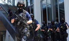 Police continue investigations near London Bridge, London, in 2017, after the terror attack in June that year