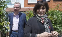 Sarah Vine and her husband Michael Gove.