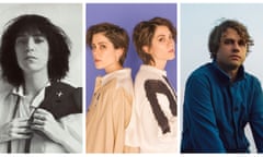 Musicians Patti Smith, Tegan and Sara, and Kevin Morby